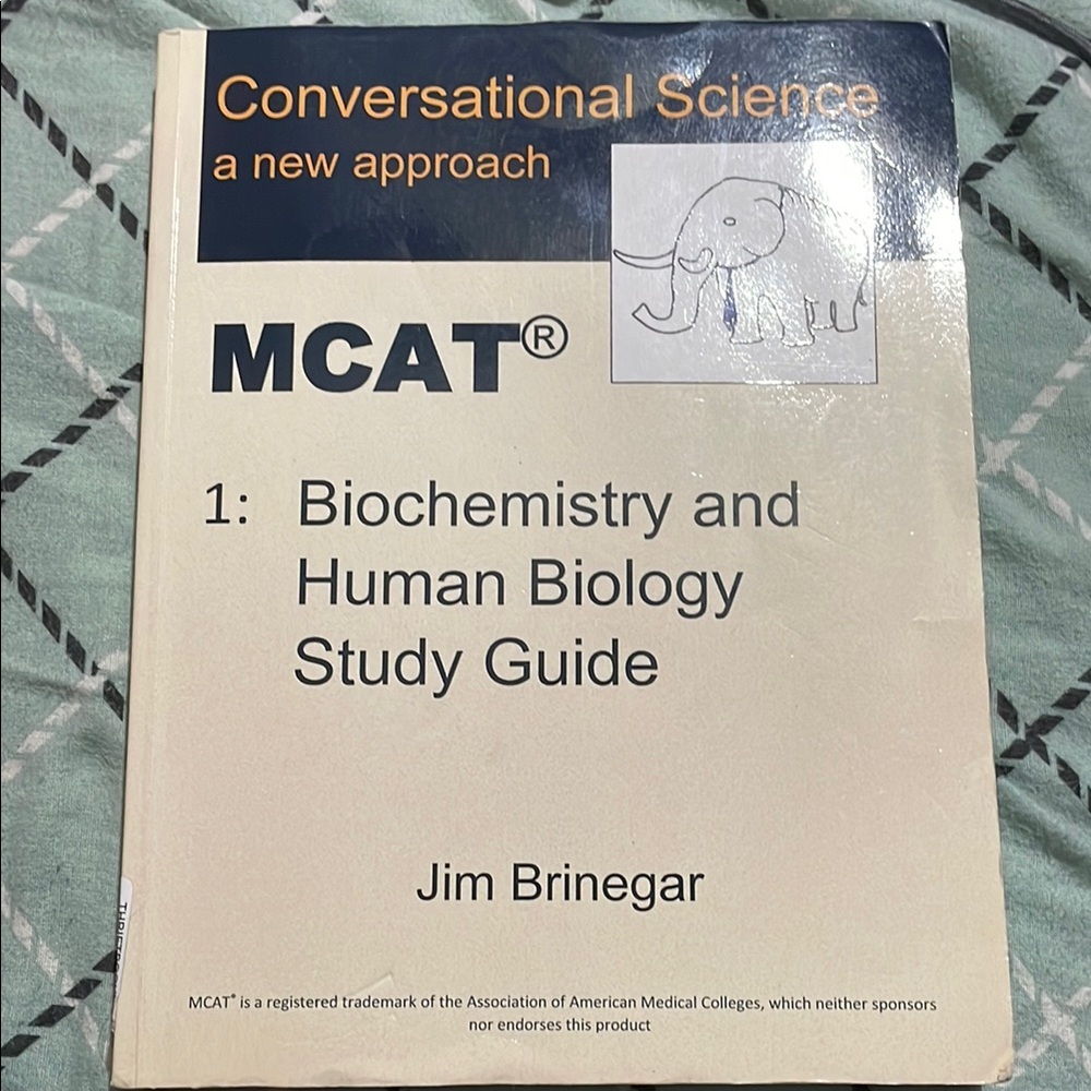 MCAT Biochemistry and Human Biology Study Guide
